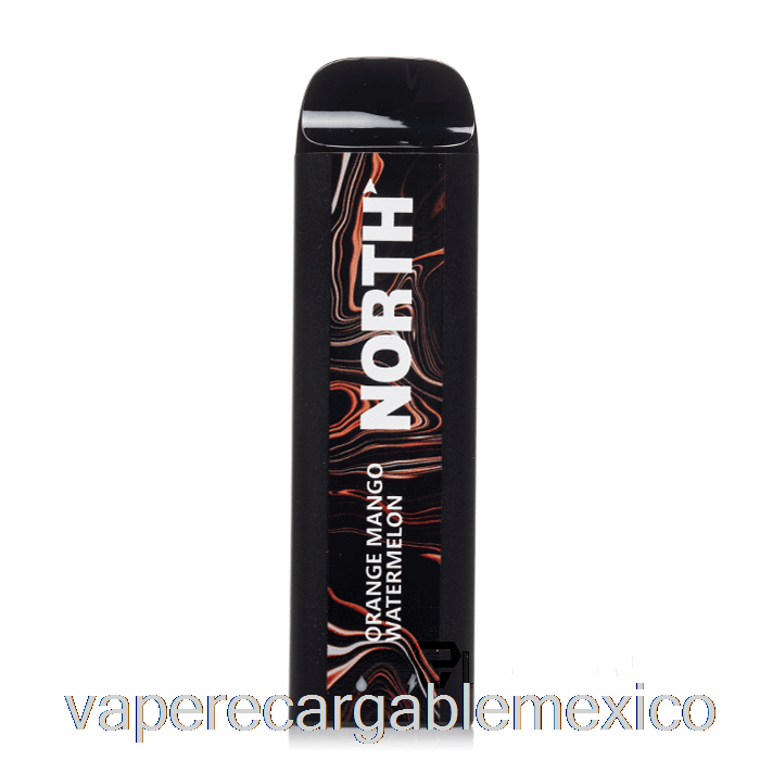 Vape Recargable North 5000 Desechable Naranja Mango Sandía